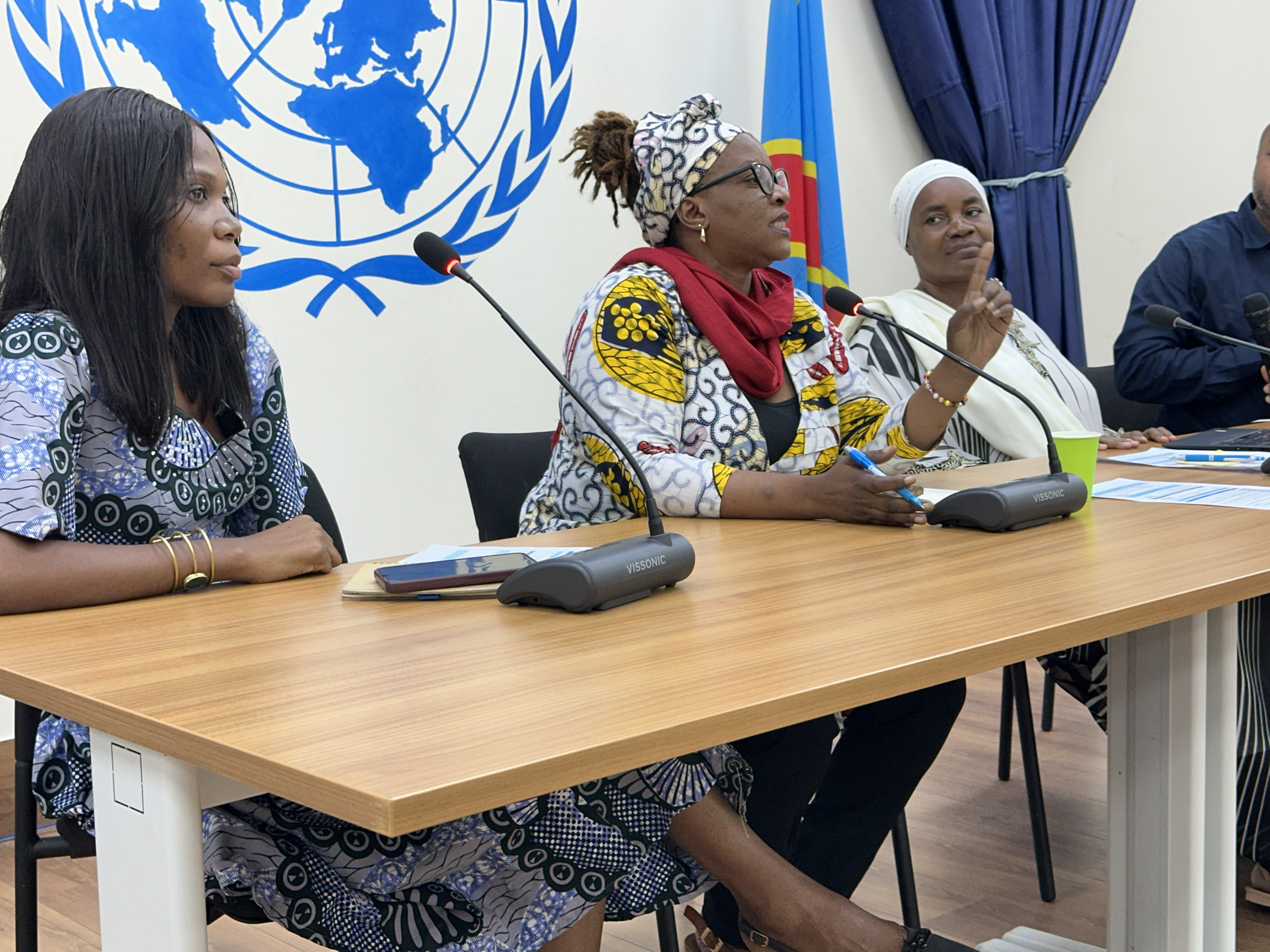 Panel members for the radio program on "feminism in the age of misinformation". img_3043.png