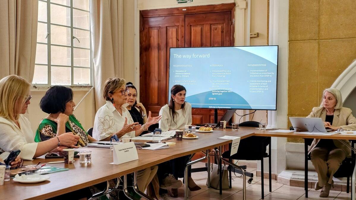 A photo taken at an event.