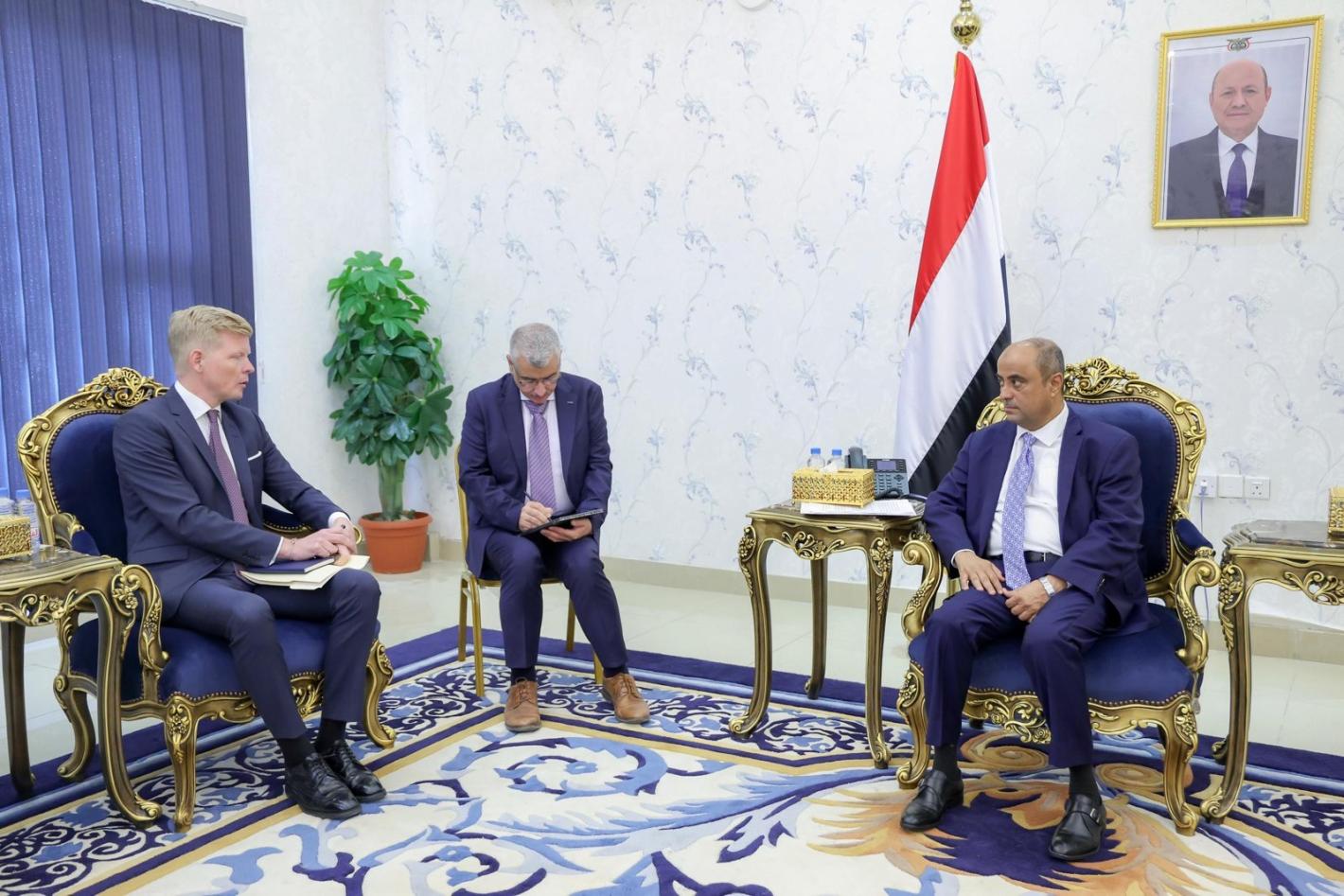 SE Grundberg meeting with Yemeni PM 