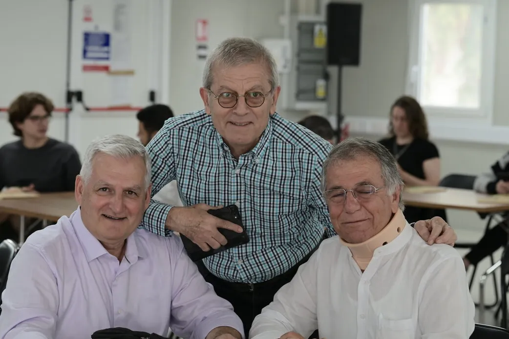 Three men at the Environmental Stewardship’ project