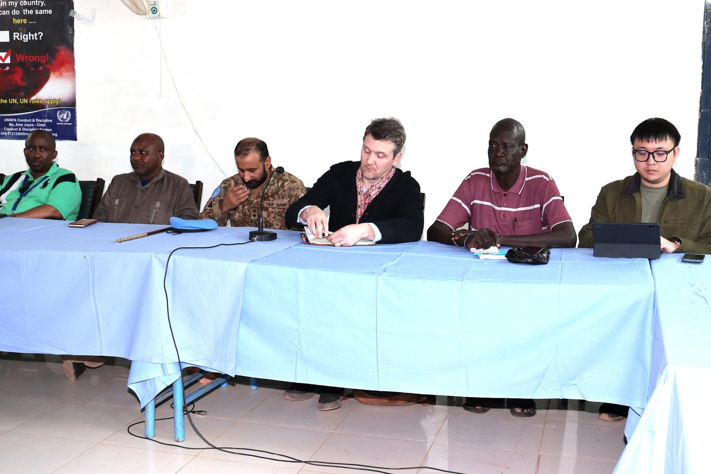 Fifth Committee concludes two-day visit to Abyei