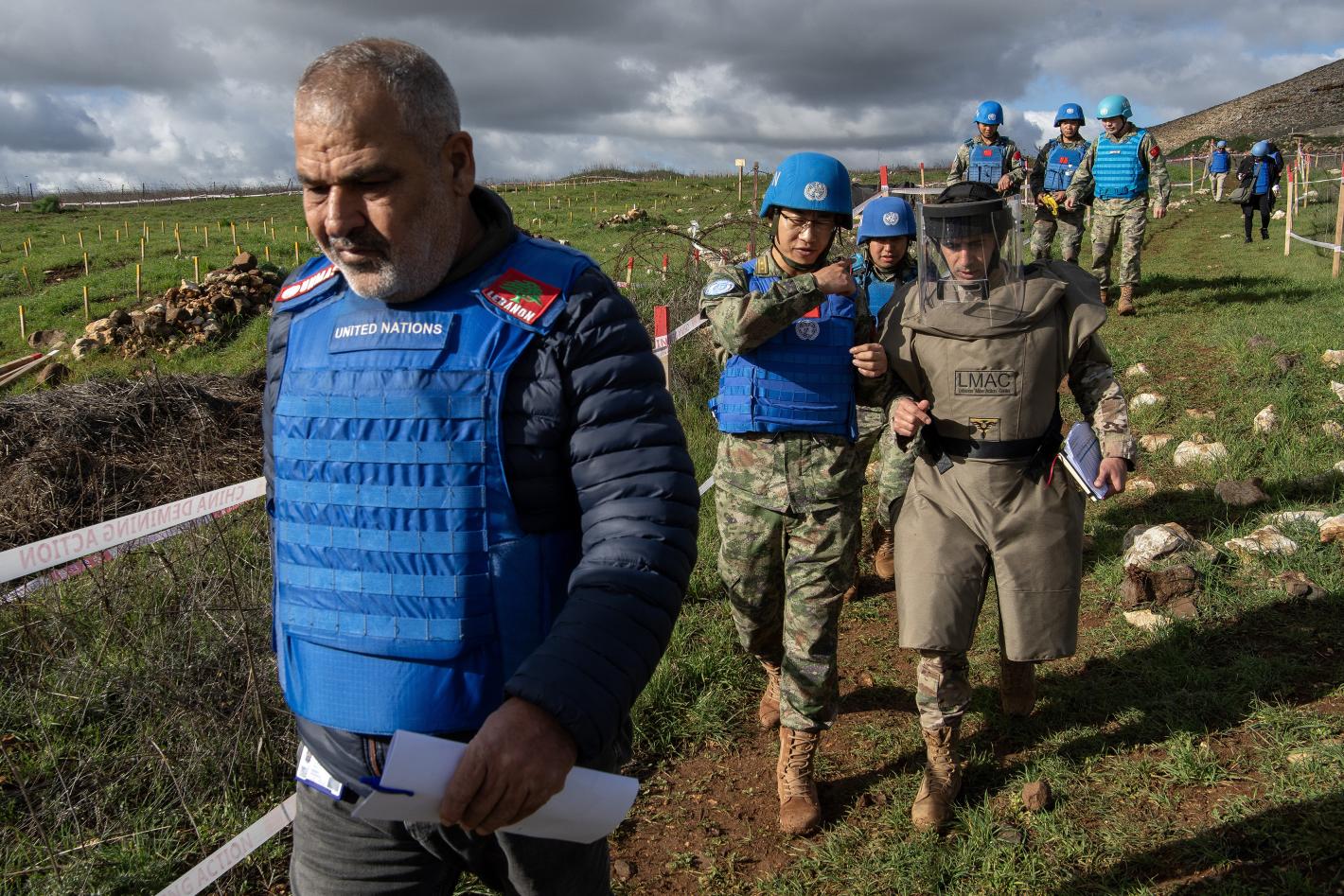 Handover of cleared minefields in Maroun al-Ras to the LAF