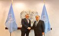 SASG Eide meets with Secretary-General Guterres in New York